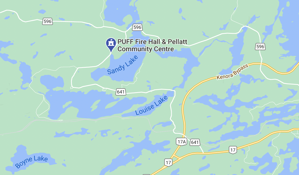 PUFF Fire Hall Map